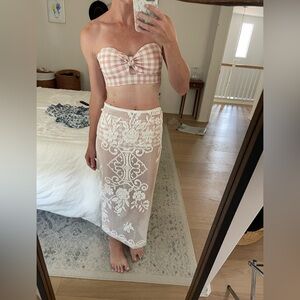 With Jéan Saint Midi Skirt